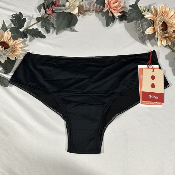 NWT $30 THINX [ 3XL‎ ] Menstrual Cheeky Period Moderate Absorbency Underwear - Picture 4 of 12